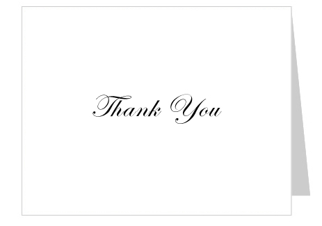 Free Thank You Note Cards Template